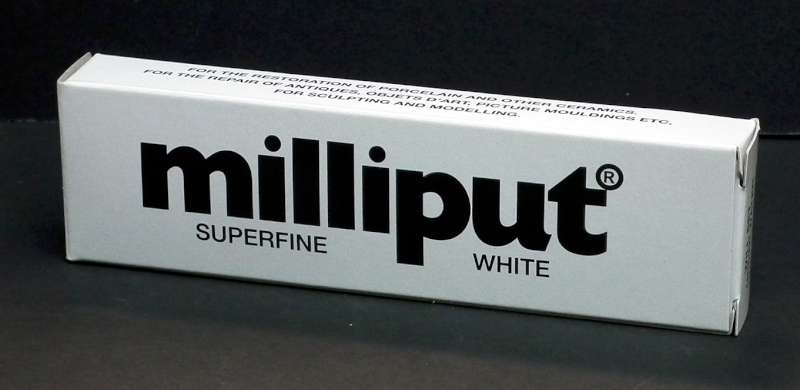 thumbnail image 2 of Milliput Superfine White - Epoxy Putty For Porcelain & China Repair 2 of 13
